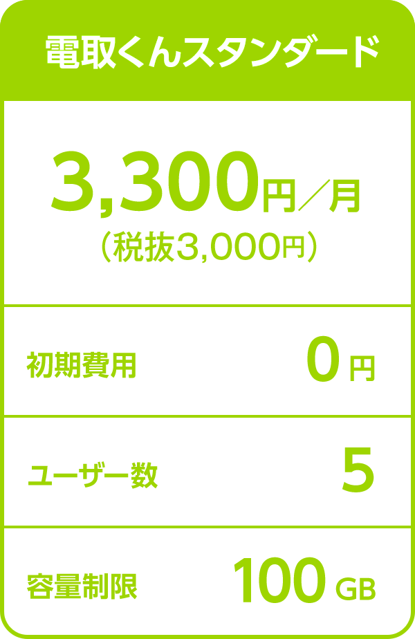 電取くんスタンダード