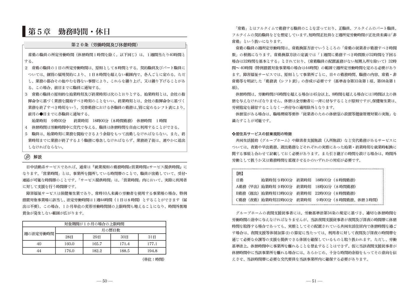 障害福祉サービス事業所の就業規則と諸規程の画像4