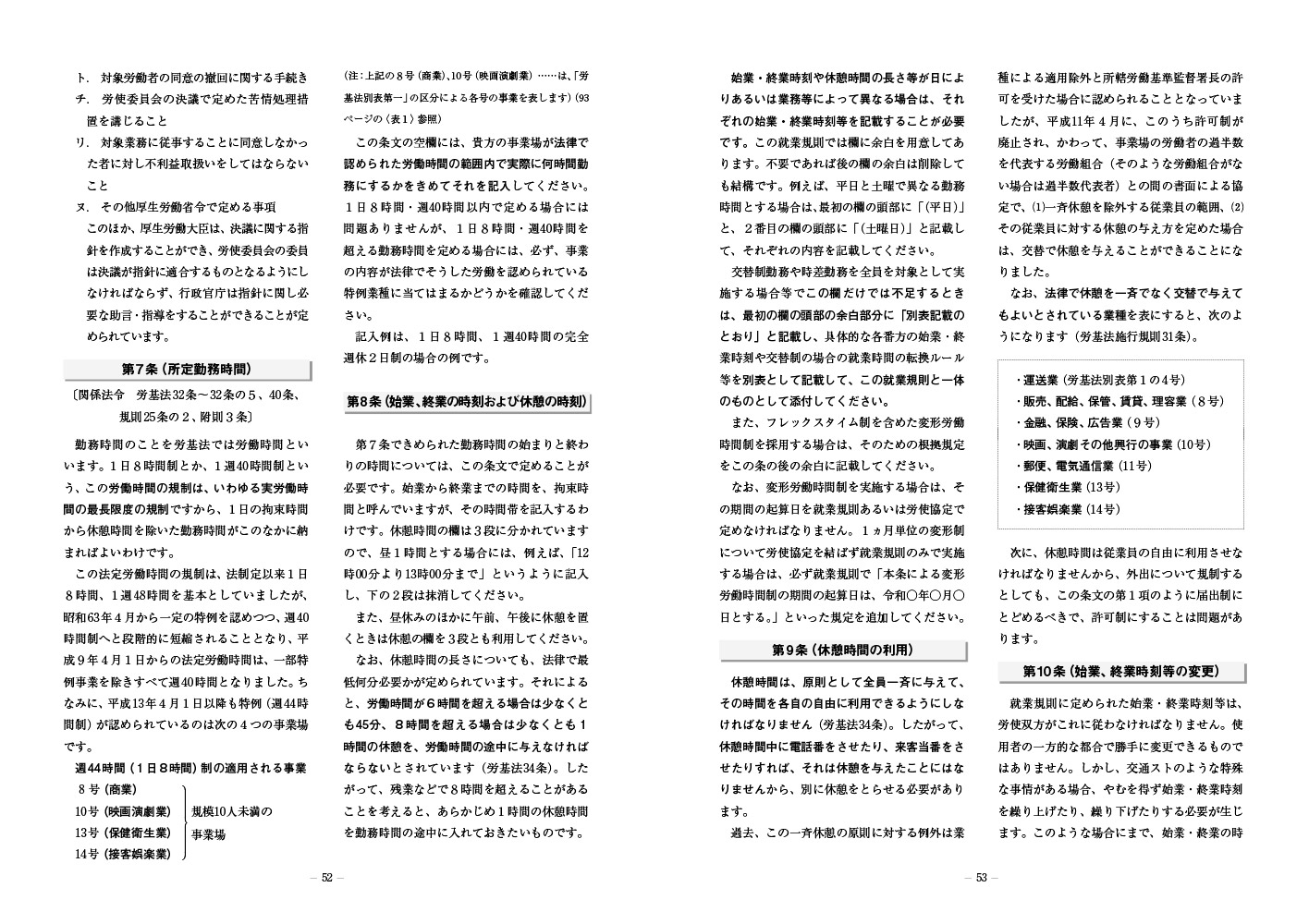 中小企業のための　全業種共通　就業規則の画像4
