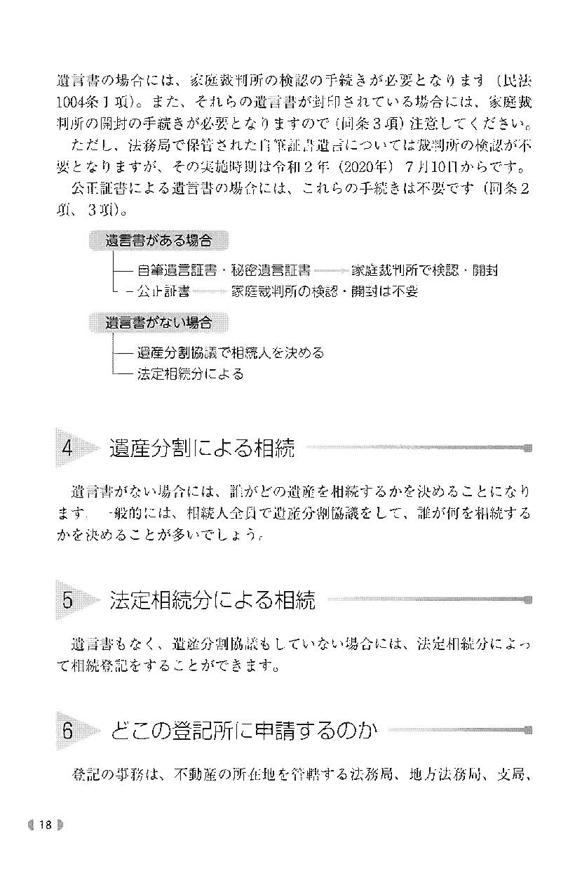 3訂版　わかりやすい相続登記の手続の画像3