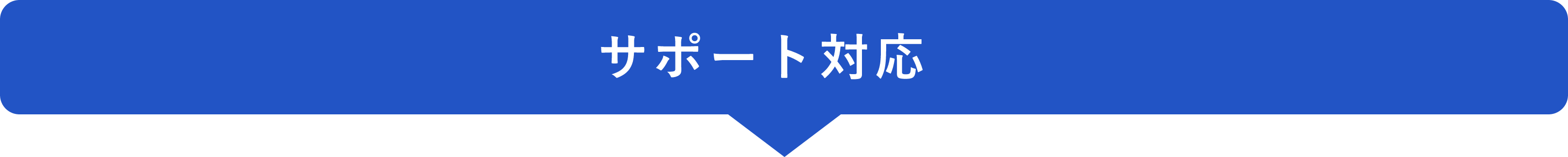 サポート対応